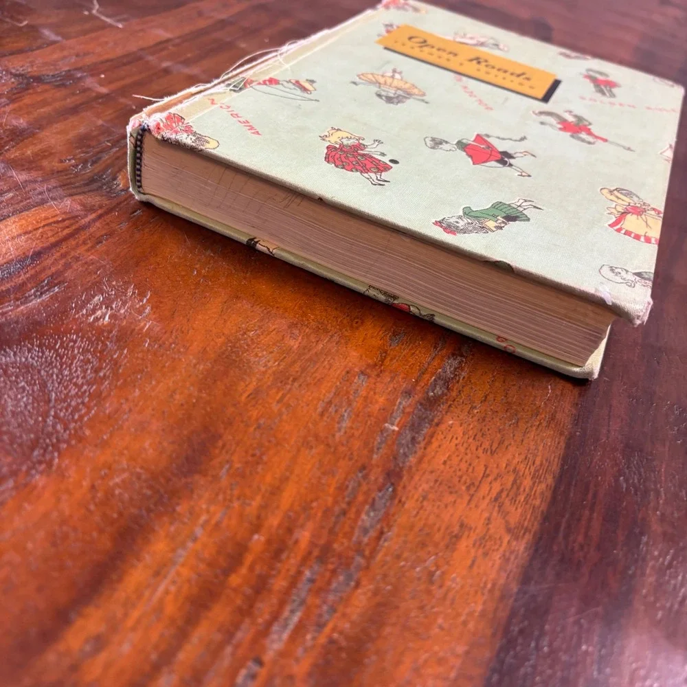 Vintage Open Roads Teachers Edition‎ Golden Rule Series American Book Company